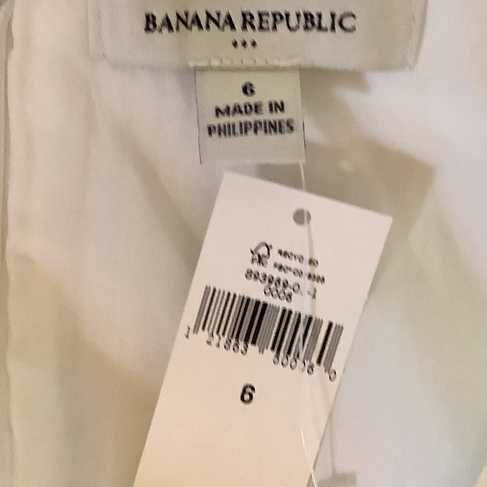 NWT Banana Republic Linen Sleeveless Dress Size: 6 - Picture 6 of 7